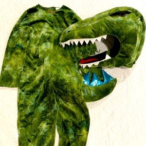 Pottery Barn Kids Light Up T-Rex Costume Size 7-8